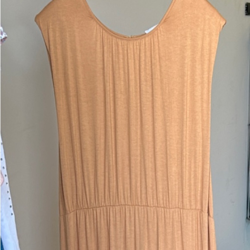 LuLaRoe Tan Maxi Dress